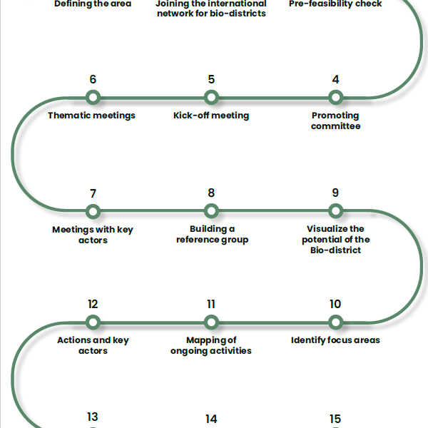 15/18 Steps of how the Bio-district in Sweden was built (Roadmap, pp.4-5)