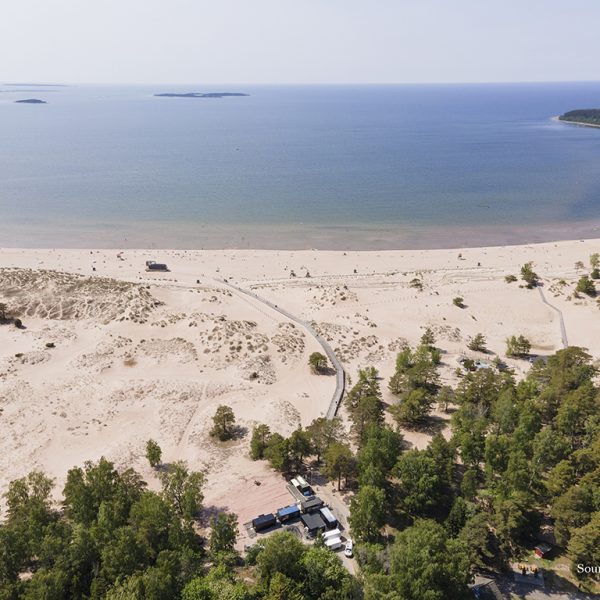 The sandy beaches of Yyteri in Pori